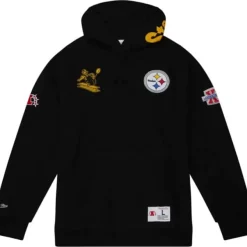 Mitchell & Ness Hoodies & Sweatshirts-City Collection Fleece Hoody Pittsburgh Steelers