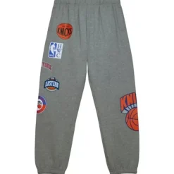 Mitchell & Ness Shorts-City Collection Fleece Pants New York Knicks
