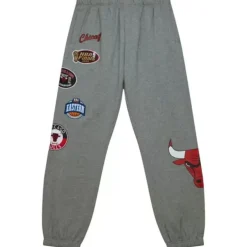 Mitchell & Ness Shorts-City Collection Fleece Pants Chicago Bulls