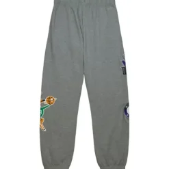 Mitchell & Ness Shorts-City Collection Fleece Pants Milwaukee Bucks
