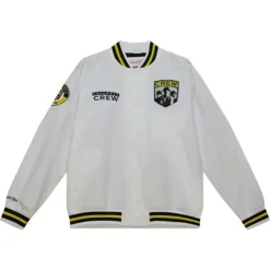 Mitchell & Ness Jackets & Outerwear-City Collection Lightweight Satin Jacket Columbus Crew