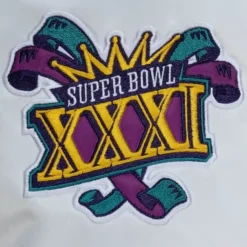 Mitchell & Ness Jackets & Outerwear-City Collection Lightweight Satin Jacket Green Bay Packers