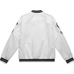 Mitchell & Ness Jackets & Outerwear-City Collection Lightweight Satin Jacket San Antonio Spurs