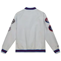 Mitchell & Ness Jackets & Outerwear-City Collection Lightweight Satin Jacket Chicago Cubs