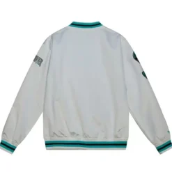 Mitchell & Ness Jackets & Outerwear-City Collection Lightweight Satin Jacket Vancouver Grizzlies
