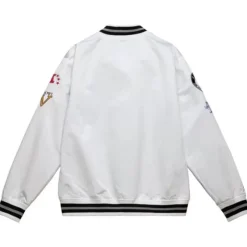 Mitchell & Ness Jackets & Outerwear-City Collection Lightweight Satin Jacket Oakland Raiders