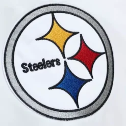 Mitchell & Ness Jackets & Outerwear-City Collection Lightweight Satin Jacket Pittsburgh Steelers