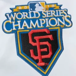 Mitchell & Ness Jackets & Outerwear-City Collection Lightweight Satin Jacket San Francisco Giants