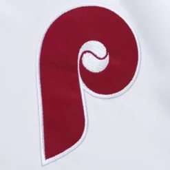 Mitchell & Ness Jackets & Outerwear-City Collection Lightweight Satin Jacket Philadelphia Phillies