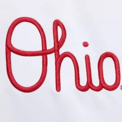 Mitchell & Ness Jackets & Outerwear-City Collection Lightweight Satin Jacket Ohio State