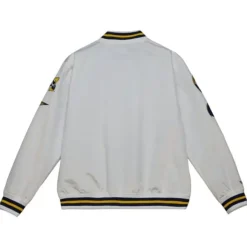Mitchell & Ness Jackets & Outerwear-City Collection Lightweight Satin Jacket University Of Michigan