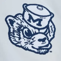 Mitchell & Ness Jackets & Outerwear-City Collection Lightweight Satin Jacket University Of Michigan