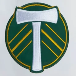 Mitchell & Ness Jackets & Outerwear-City Collection Lightweight Satin Jacket Portland Timbers