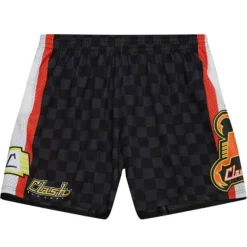Mitchell & Ness Shorts-City Collection Mesh Shorts San Jose Clash