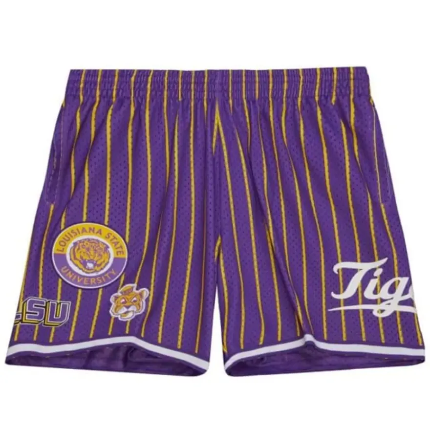 Mitchell & Ness Shorts-City Collection Mesh Shorts Louisiana State University