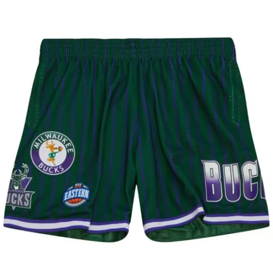 Mitchell & Ness Shorts-City Collection Mesh Shorts Milwaukee Bucks