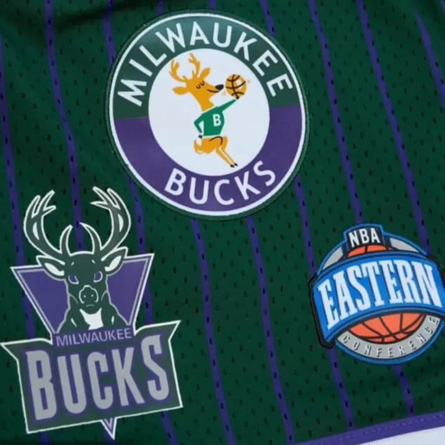 Mitchell & Ness Shorts-City Collection Mesh Shorts Milwaukee Bucks