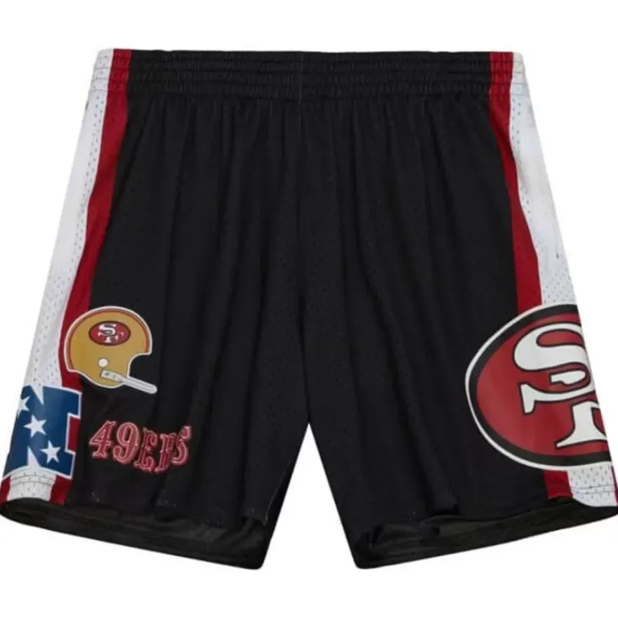 Mitchell & Ness Shorts-City Collection Mesh Shorts San Francisco 49Ers