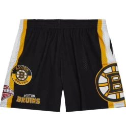 Mitchell & Ness Shorts-City Collection Mesh Shorts Boston Bruins