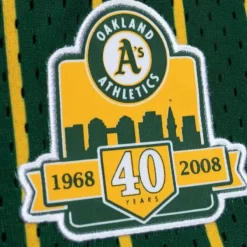 Mitchell & Ness Shorts-City Collection Mesh Shorts Oakland Athletics