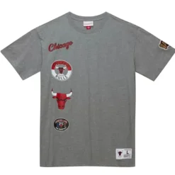 Mitchell & Ness T-Shirts & Tops-City Collection Ss Tee Chicago Bulls