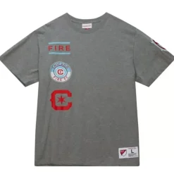 Mitchell & Ness T-Shirts & Tops-City Collection Ss Tee Chicago Fire