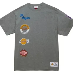 Mitchell & Ness T-Shirts & Tops-City Collection Ss Tee Los Angeles Lakers