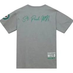 Mitchell & Ness T-Shirts & Tops-City Collection Ss Tee Minnesota Wild