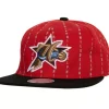 Mitchell & Ness Snapback-City Pinstripe Deadstock Hwc Philadelphia 76Ers