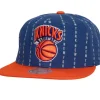 Mitchell & Ness Snapback-City Pinstripe Deadstock Hwc New York Knicks