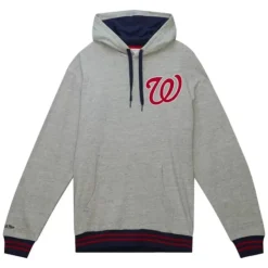 Mitchell & Ness Hoodies & Sweatshirts-Classic French Terry Hoodie Washington Nationals