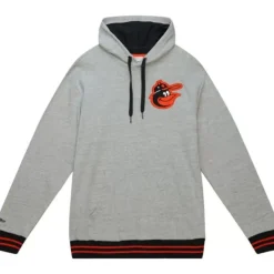Mitchell & Ness Hoodies & Sweatshirts-Classic French Terry Hoodie Baltimore Orioles