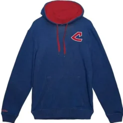 Mitchell & Ness Hoodies & Sweatshirts-Classic French Terry Hoody Cleveland Indians