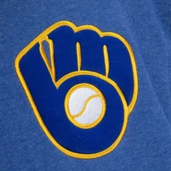 Mitchell & Ness Hoodies & Sweatshirts-Classic French Terry Hoody Milwaukee Brewers