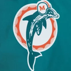 Mitchell & Ness Jackets & Outerwear-Coaches Winbreaker Jacket Miami Dolphins