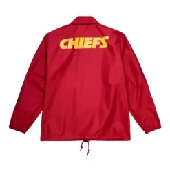 Mitchell & Ness Jackets & Outerwear-Coaches Windbreaker Kansas City Chiefs