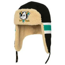 Mitchell & Ness Knit-Cold Break Trapper Vntg Anaheim Ducks