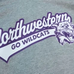 Mitchell & Ness Hoodies & Sweatshirts-College Tailsweep Pullover Northwestern University