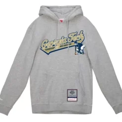 Mitchell & Ness Hoodies & Sweatshirts-College Tailsweep Pullover Georgia Tech