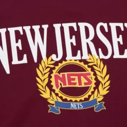 Mitchell & Ness T-Shirts & Tops-Collegiate Ivy League Ls New Jersey Nets