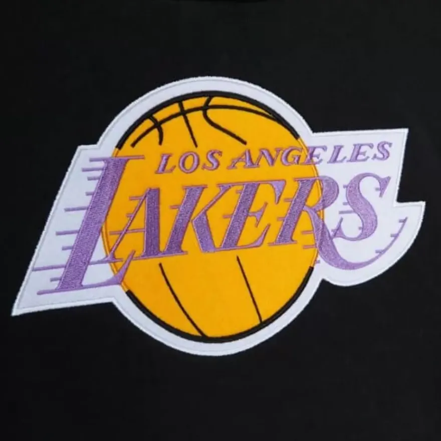 Mitchell & Ness Hoodies & Sweatshirts-Color Blocked Fleece 2.0 Los Angeles Lakers