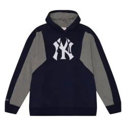 Mitchell & Ness Hoodies & Sweatshirts-Color Blocked Fleece 2.0 New York Yankees
