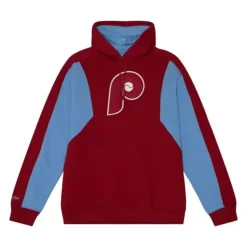 Mitchell & Ness Hoodies & Sweatshirts-Color Blocked Fleece 2.0 Philadelphia Phillies