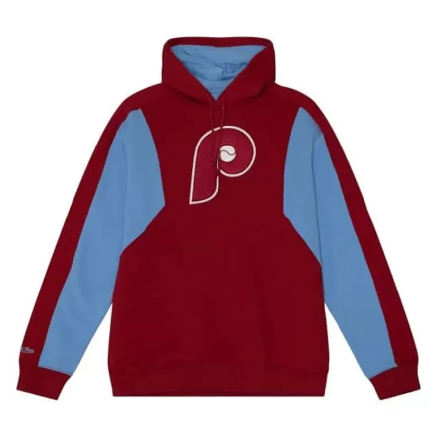 Mitchell & Ness Hoodies & Sweatshirts-Color Blocked Fleece 2.0 Philadelphia Phillies