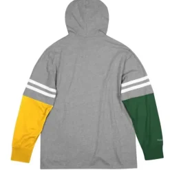 Mitchell & Ness Hoodies & Sweatshirts-Color Blocked Hoodie Green Bay Packers