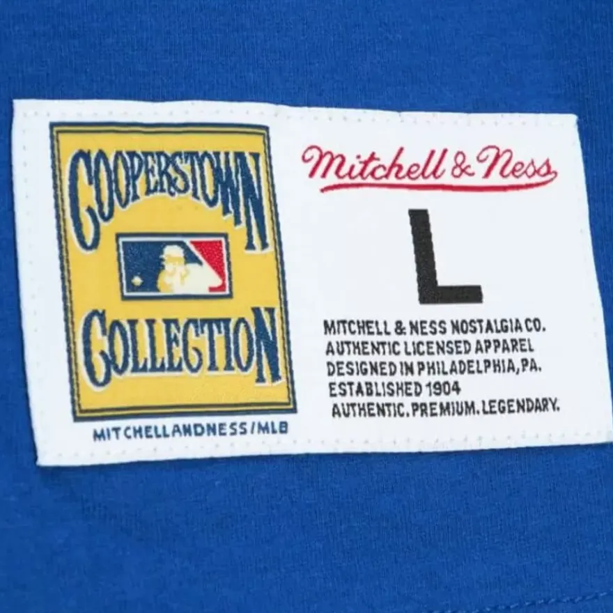 Mitchell & Ness T-Shirts & Tops-Color Blocked Ss Tee Atlanta Braves