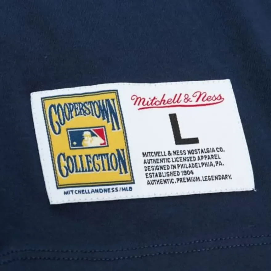 Mitchell & Ness T-Shirts & Tops-Color Blocked Ss Tee Boston Red Sox