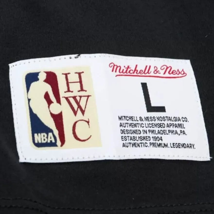 Mitchell & Ness T-Shirts & Tops-Color Blocked Ss Tee Chicago Bulls