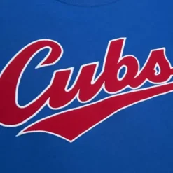 Mitchell & Ness T-Shirts & Tops-Color Blocked Ss Tee Chicago Cubs