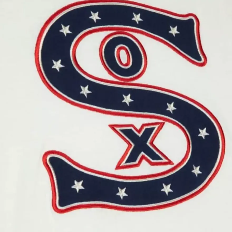 Mitchell & Ness T-Shirts & Tops-Color Blocked S/S Tee Chicago White Sox